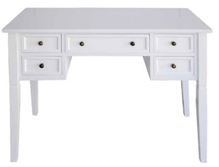 Mesa escritorio color blanco
