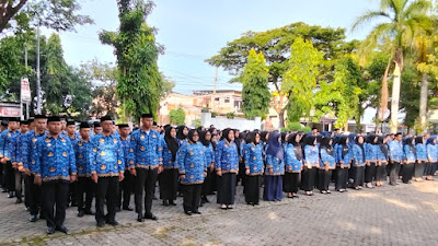 Sekda Bantaeng Pimpin Upacara Hari Kesadaran Nasional