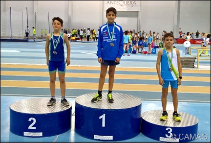 Sergio Garcia Escalona Subcampeon de Andalucía Alevín de combinadas (peso, longitud y 60ml)