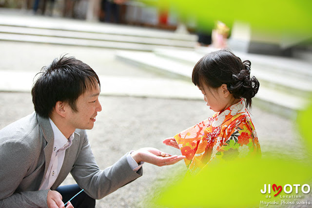 白山比咩神社での七五三の出張撮影