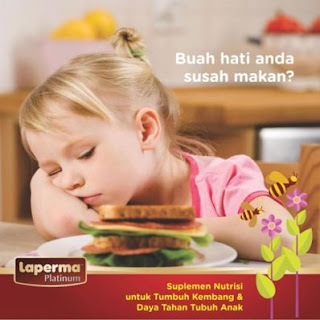  Cara Mengatasi Anak Susah Makan dengan Laperma Platinum