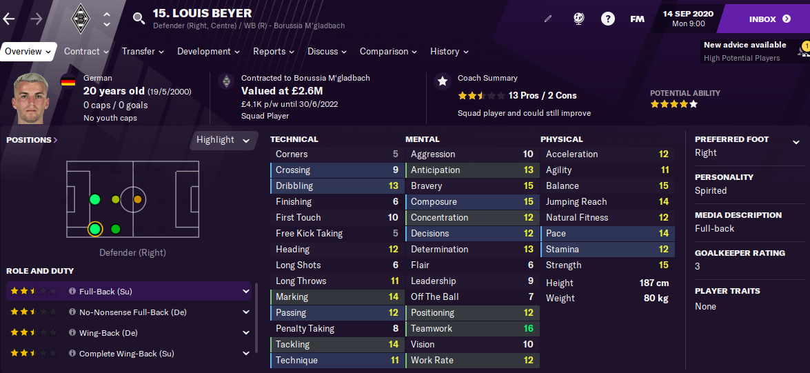 FM21 Louis Beyer