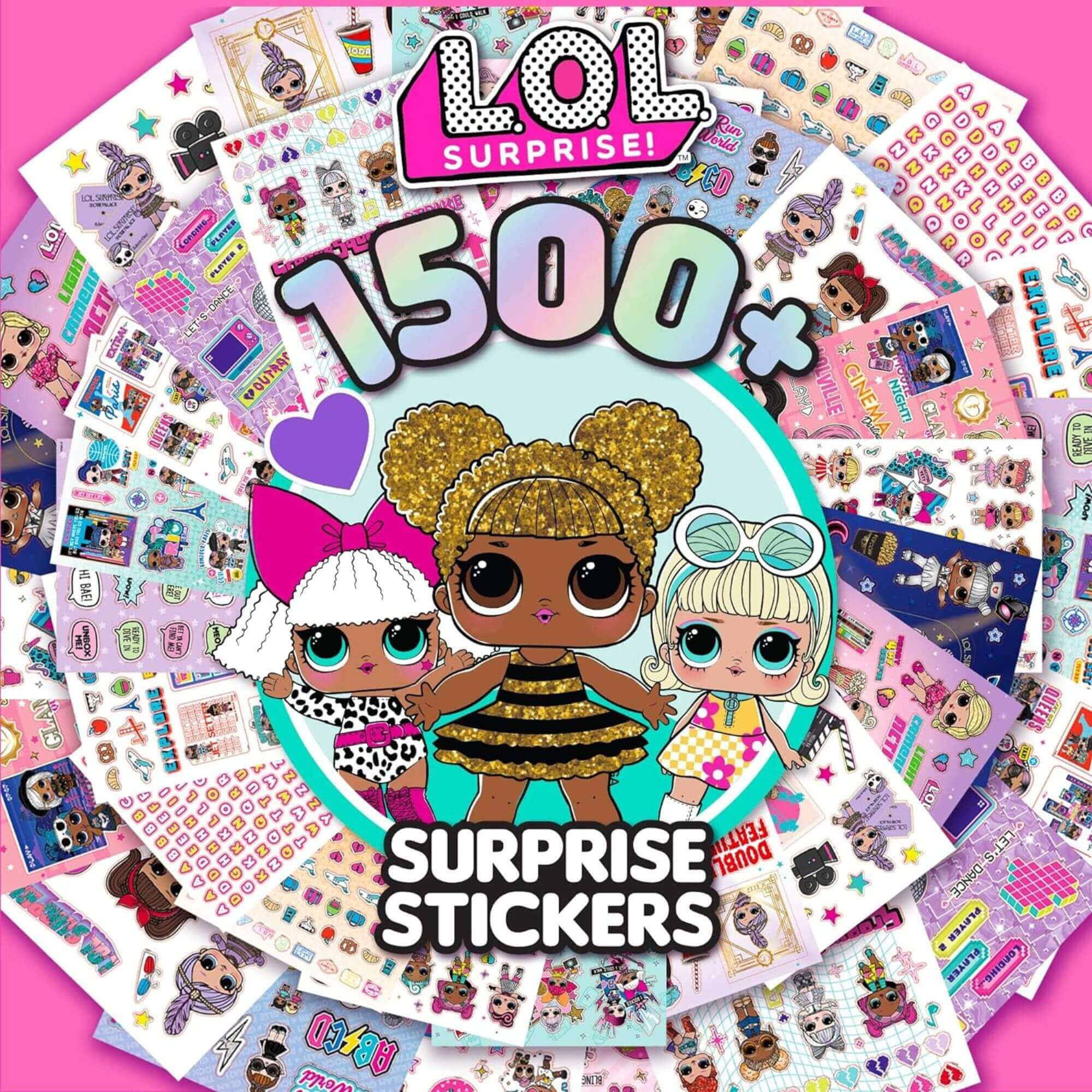LOL Surprise Stickers for kids