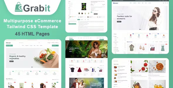 Best Multipurpose eCommerce Tailwind CSS Template