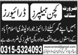 House Management jobs in Rawalpindi 2023