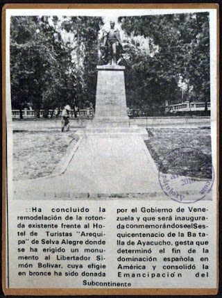 Monumento a Simón Bolívar