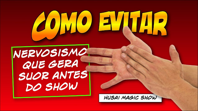 Como evitar nervosismo que gera suor antes do show