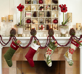 Fireplace Decorating for Christmas, Part 7