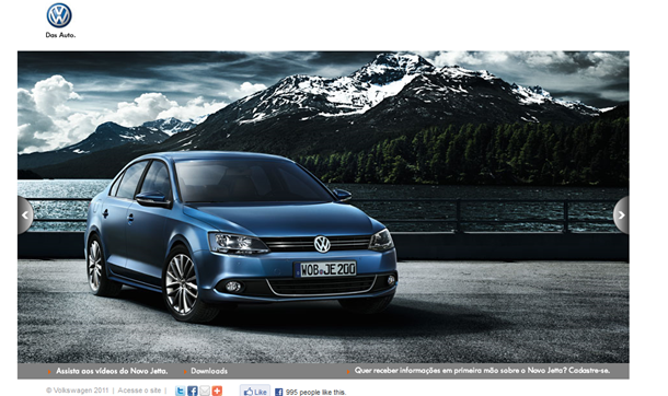 New Jetta hotsite