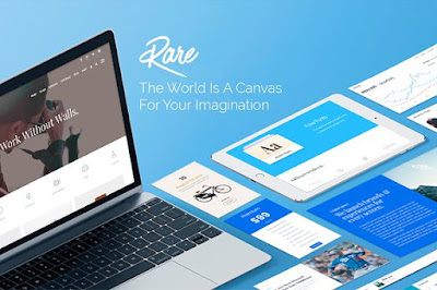 rare theme for wordpress agency website design