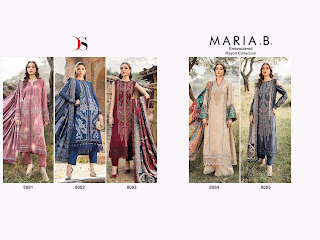 Deepsy Maria b Embroidered Rayon Pakistani Suits