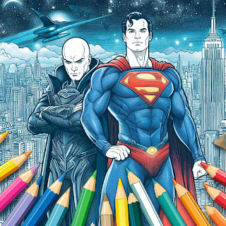 Fiaba ispirata a Metropolis: Superman vs Lex Luthor