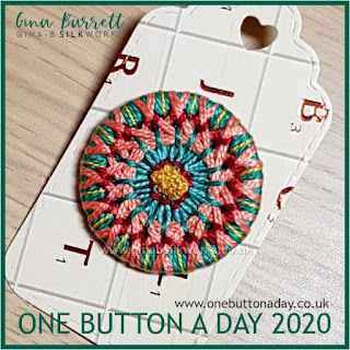 Day 184 : Wheel in the Sky - One Button a Day 2020 by Gina Barrett