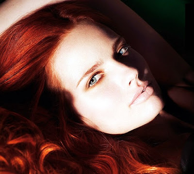 red hair with foils. Red hair color is taking on a