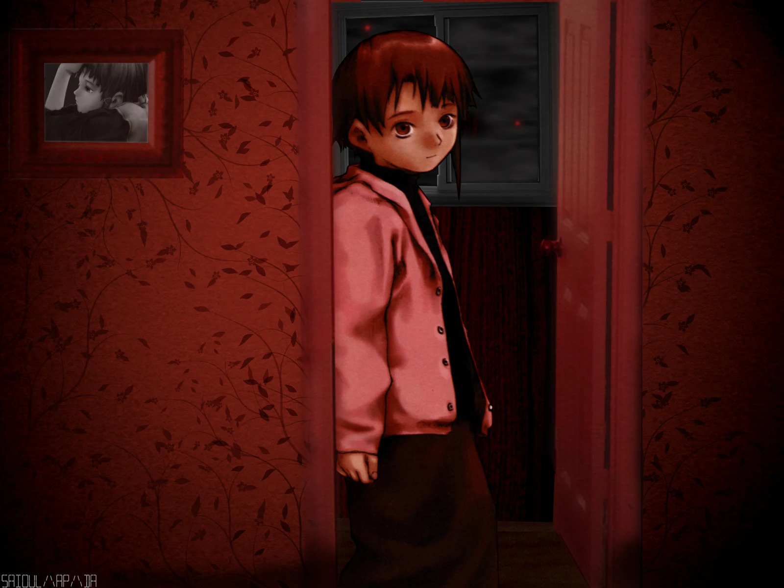 New Serial Experiments Lain Background