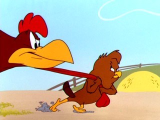 foghorn leghorn chicken hawk - Foghorn Leghorn***Henhouse Henery (1949) WB Video Dailymotion