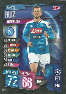 Topps Match Attax UEFA Champions League 2019-2020 (International Variant) SSC Napoli Set