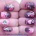 Valentines deco choco nails