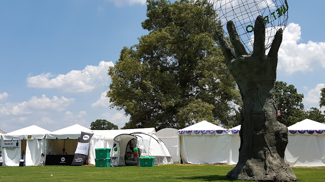 ShelterBox Tent in Planet Roo - Bonnaroo Chris 2015