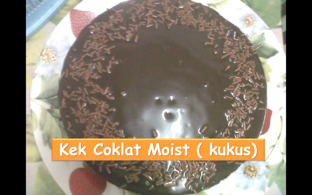 Cara Membuat Coklat Moist - Cake Moist Chocolate, Coklat, Moist, Kukus, Kue, 