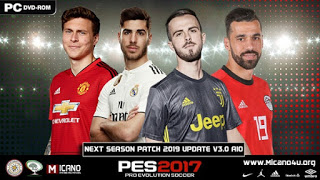 PES 2017 NEXT SEASON OPTION FILE 24/8/2018