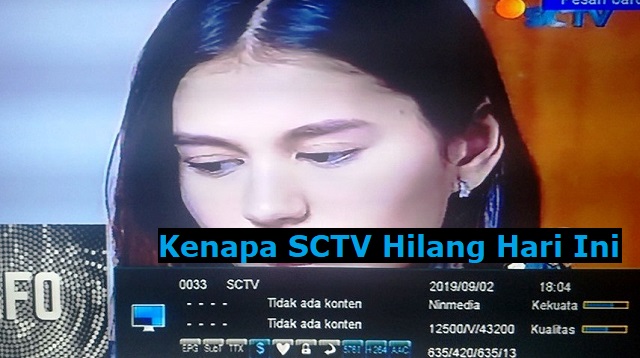 Kenapa SCTV Hilang Hari Ini