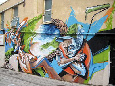 BRISTOL GRAFFITI,GRAFFITI STREET ART
