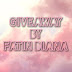 GIVEAWAY BY FATIN DIANA