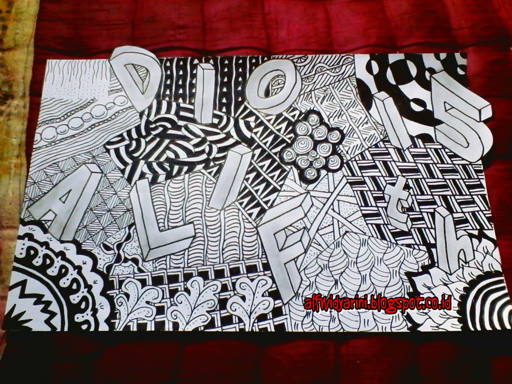 Doodle Art (Sejarah, Teknik, Contoh)  WIDYARINI29