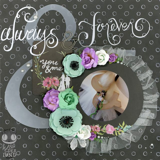 Five Ways to Add Texture & Dimension to Your Scrapbook Layouts | Add ribbons or other fibers