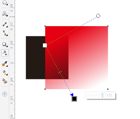 cara membuat objek transparan di coreldraw x7