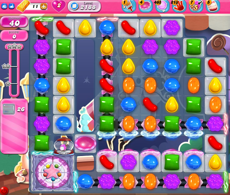 Candy Crush Saga level 2188