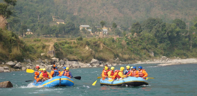 Trishuli River Rafting in Nepal