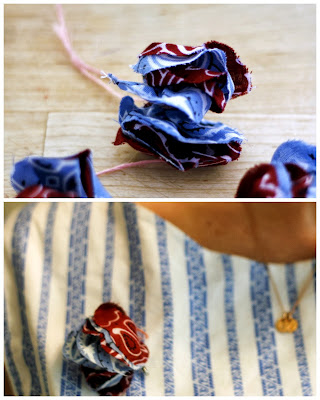 fabric flowers