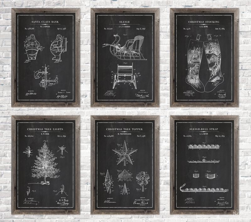 https://www.thenavagepatch.com/christmas-patent-wall-art-18-free-printables/