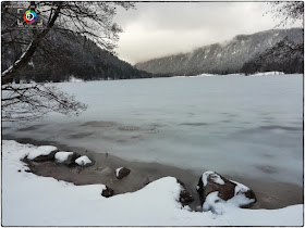 XONRUPT-LONGEMER (88) - Le lac de Longemer gelé !