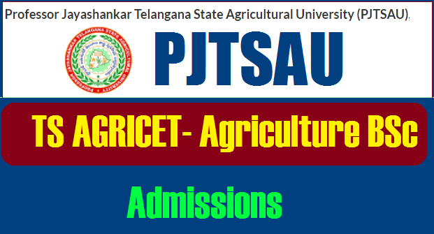 TS PJTSAU AGRICET 2024 Notification