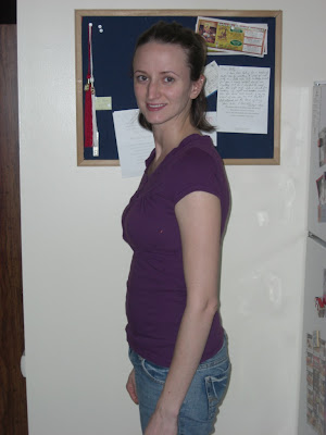 Three days ago, when I was 18 weeks pregnant.