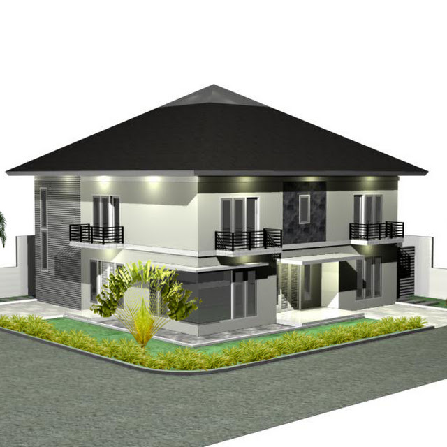 Kumpulan Gambar Rumah Terbaru Ide model  atap rumah 