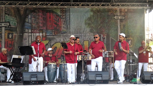 Son del Monte at the Loisaida Festival on Avenue C on May 29