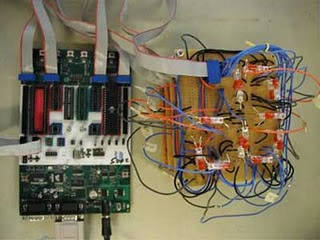 Firefly simulator on microcontroller avr