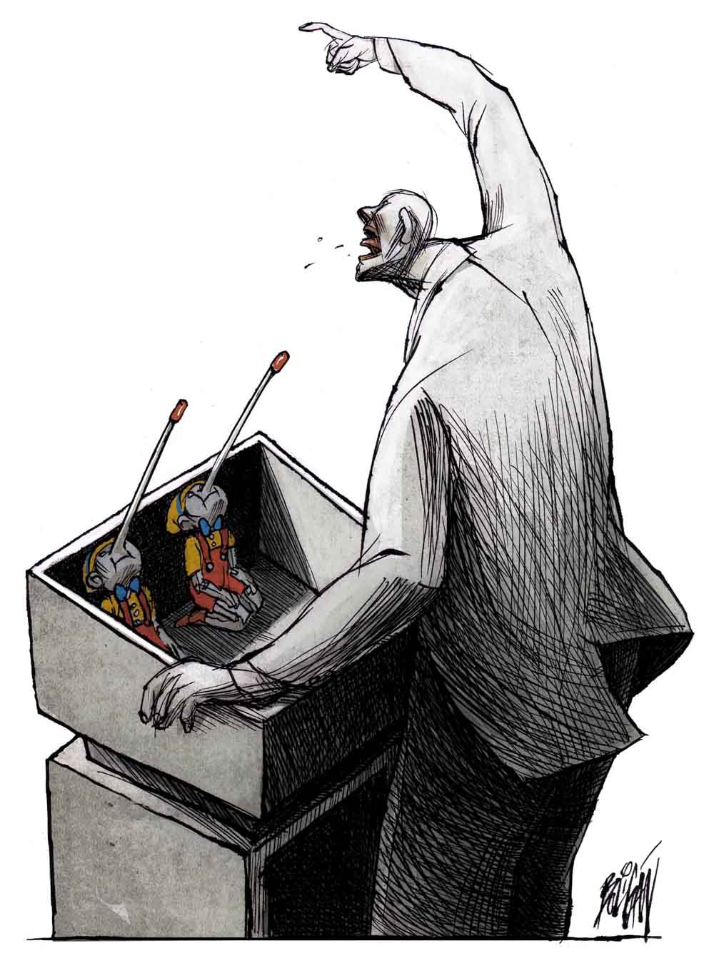 Egypt Cartoon .. Cartoon By Angel Boligán - Cuba