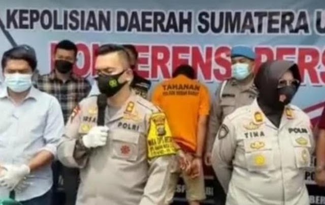 Polisi Ungkap Motif Anak Bunuh Ayah dan Abang Kandung di Medan