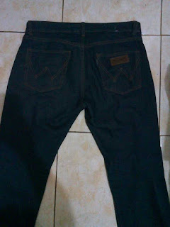 Celana Jeans/ Lepis Biru Tua