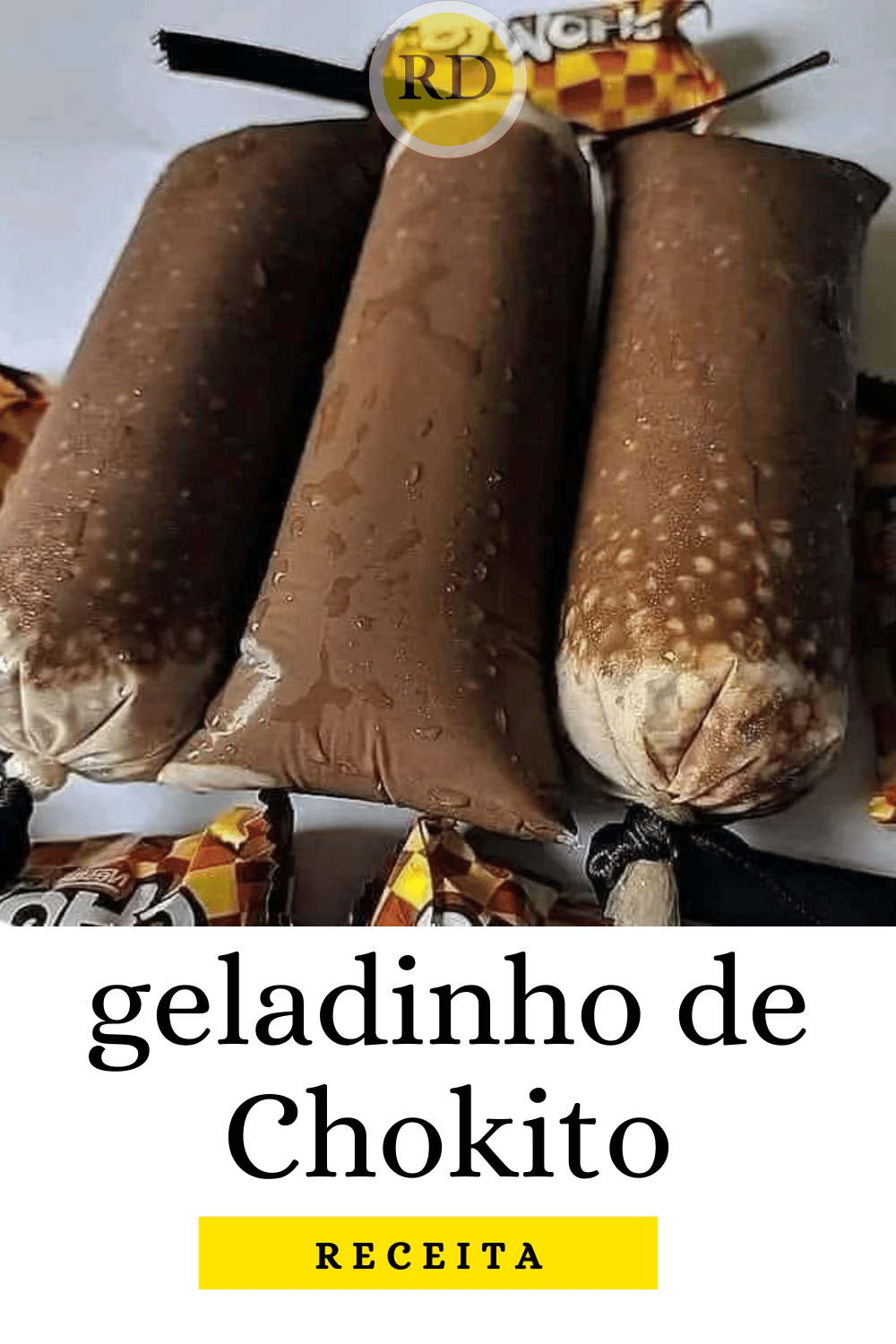 Geladinho Gourmet de Chokito Receita