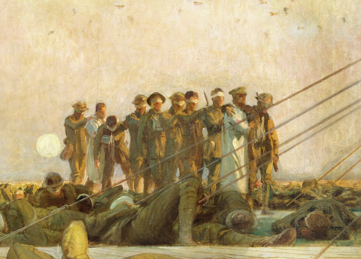 John Singer Sargent, Gassed, detail