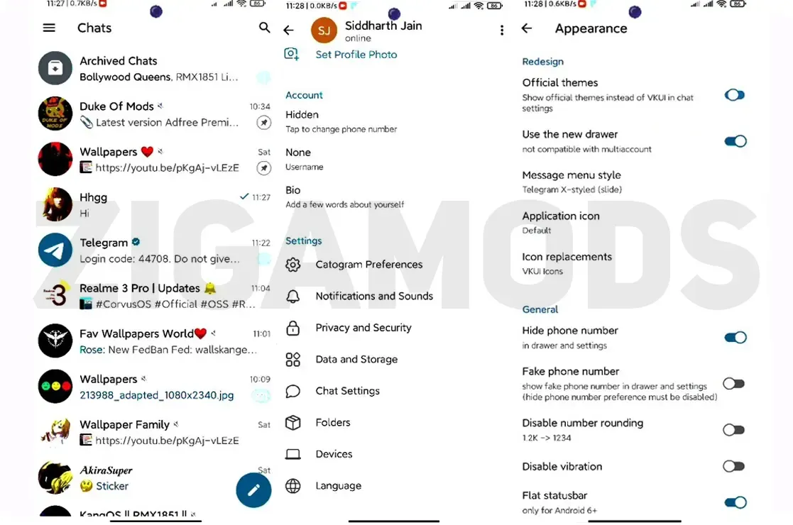 Catogram telegram mod - ZigaMods