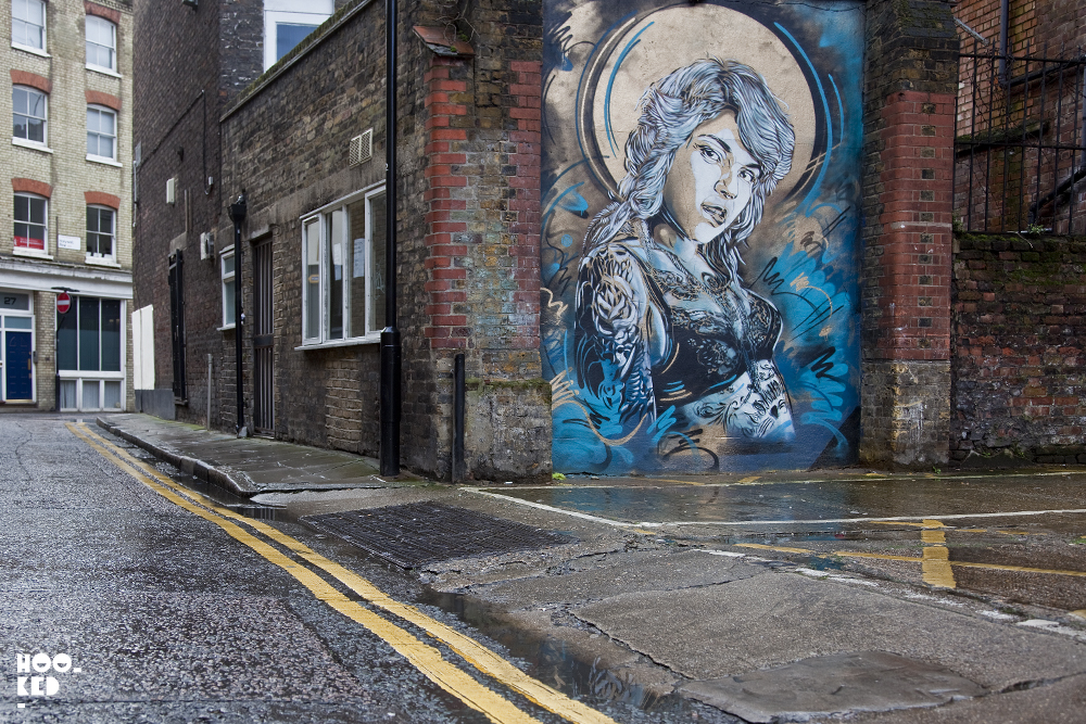 French artist C215's London Street Art Mural