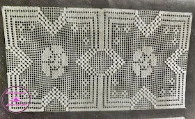 Gráfico de Crochê para toalhinhas ou guardanapos, centros de mesa e motivos de crochê