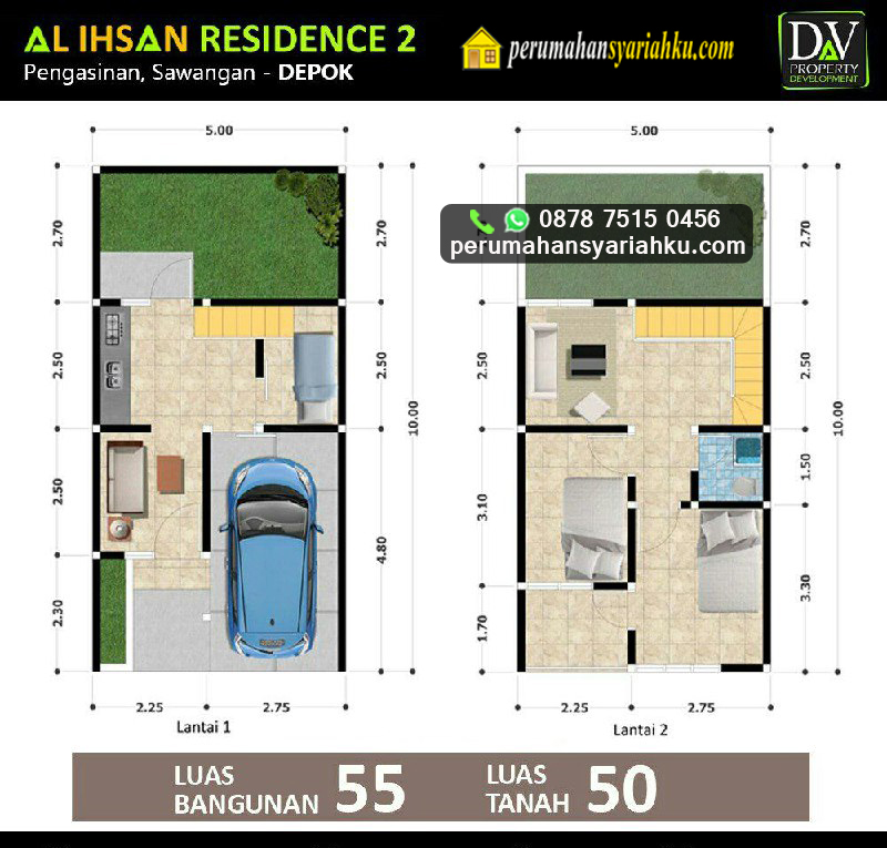 Al Ihsan Residence 2 Depok Perumahan Syariahku 